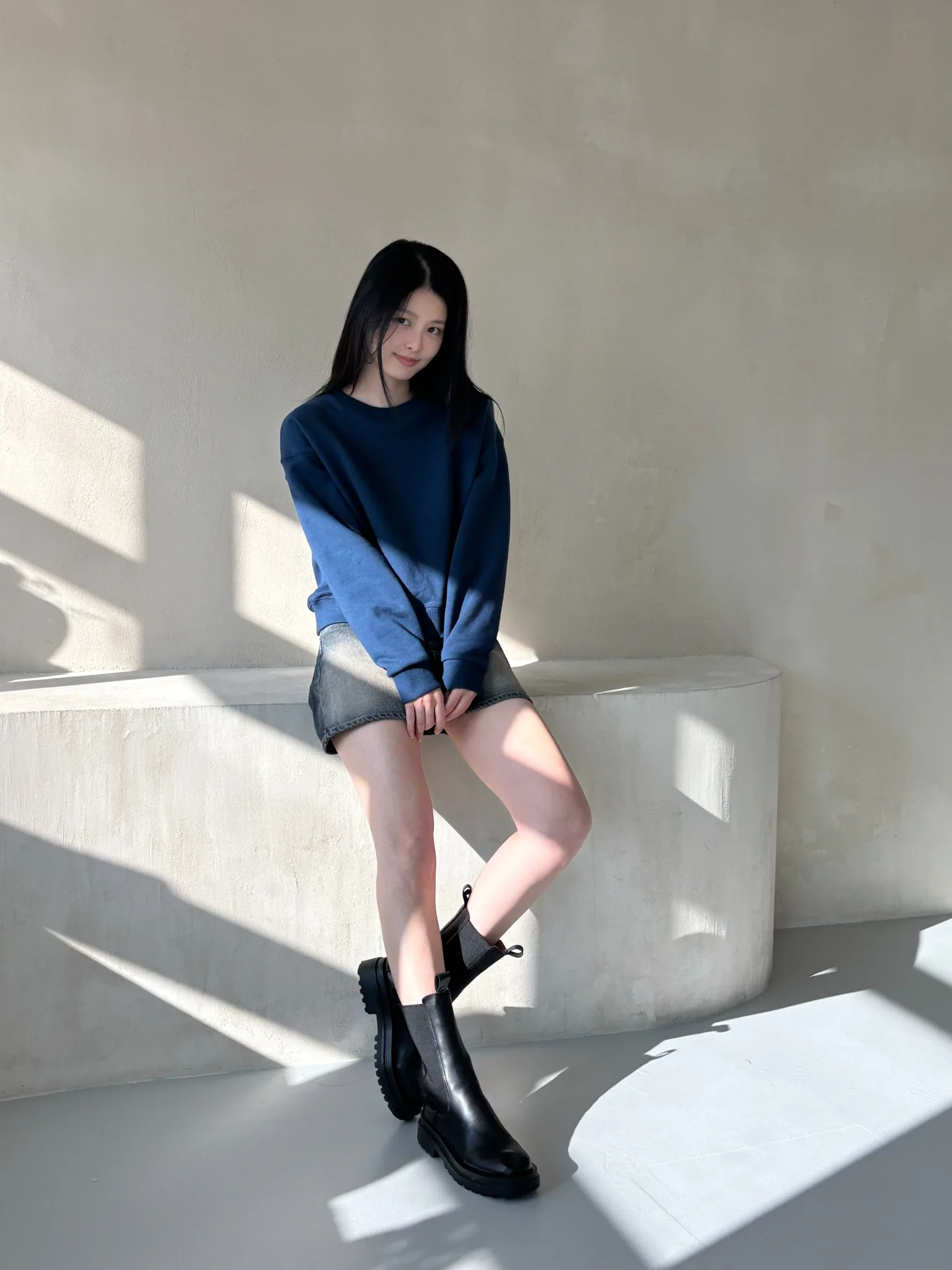 빛·그림자 보정 전